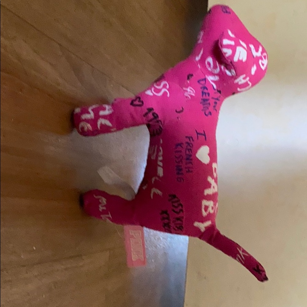 Pink Victoria secret dog